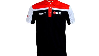 Футболка поло женская YOKO RM POLO SHIRT LADIES (BLACK/RED/WHITE)