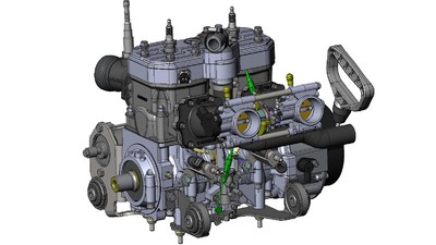 Двигатель в сборе S10500400