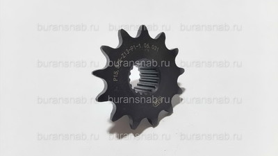 Звезда z=13 шаг 15,875 (посадка на вал шлицы)