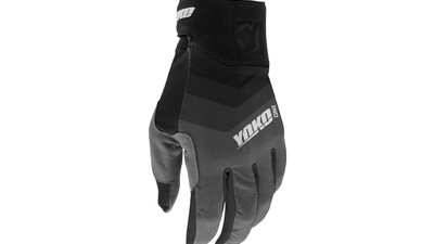Перчатки YOKO ONE, чёрный/серый