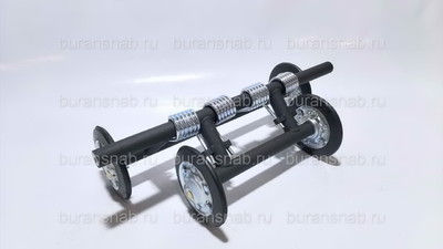 Тележка 500 2-х пружинная 51см 4-х пружинная (узкий каток)