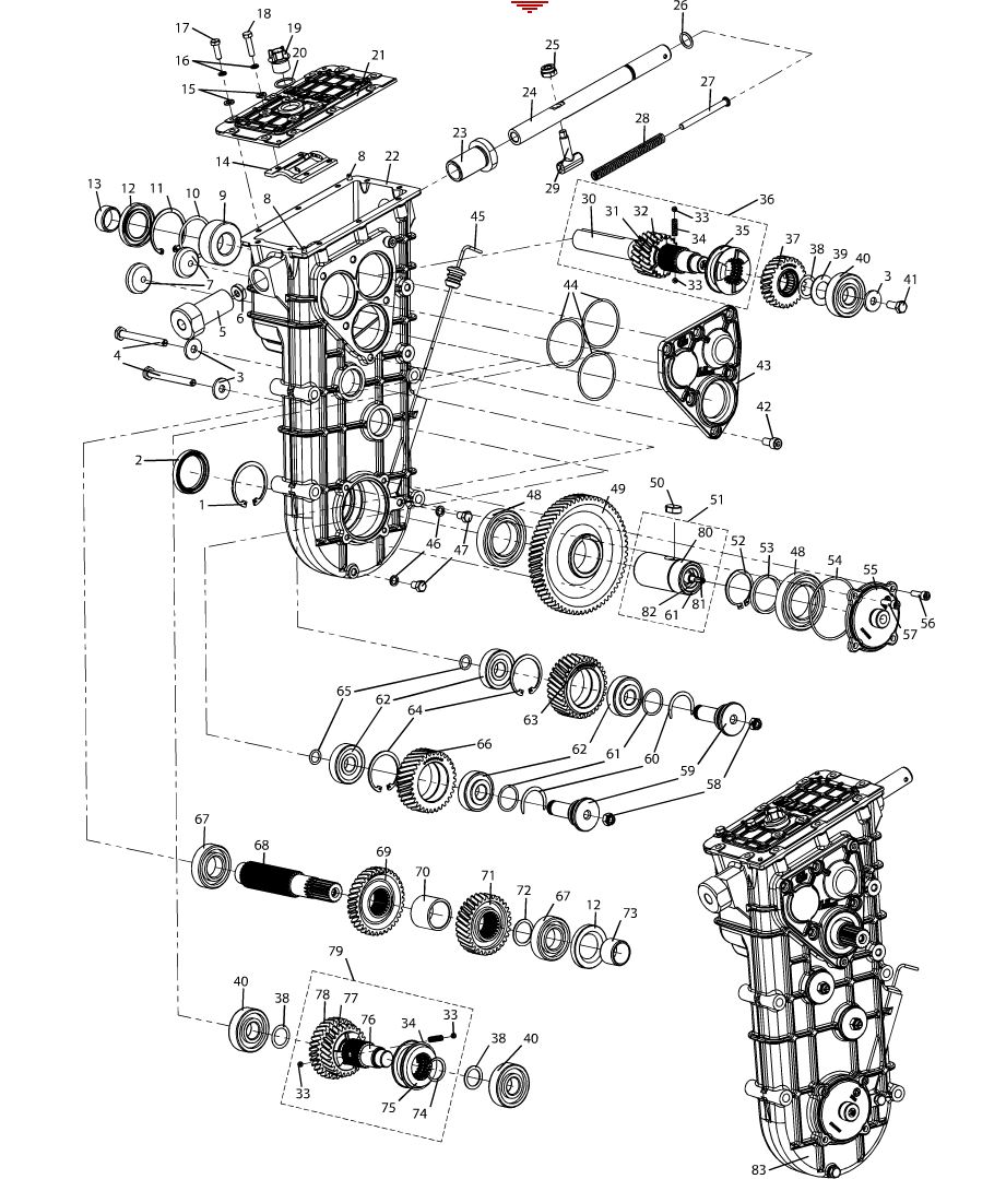 Коробка передач C40600100