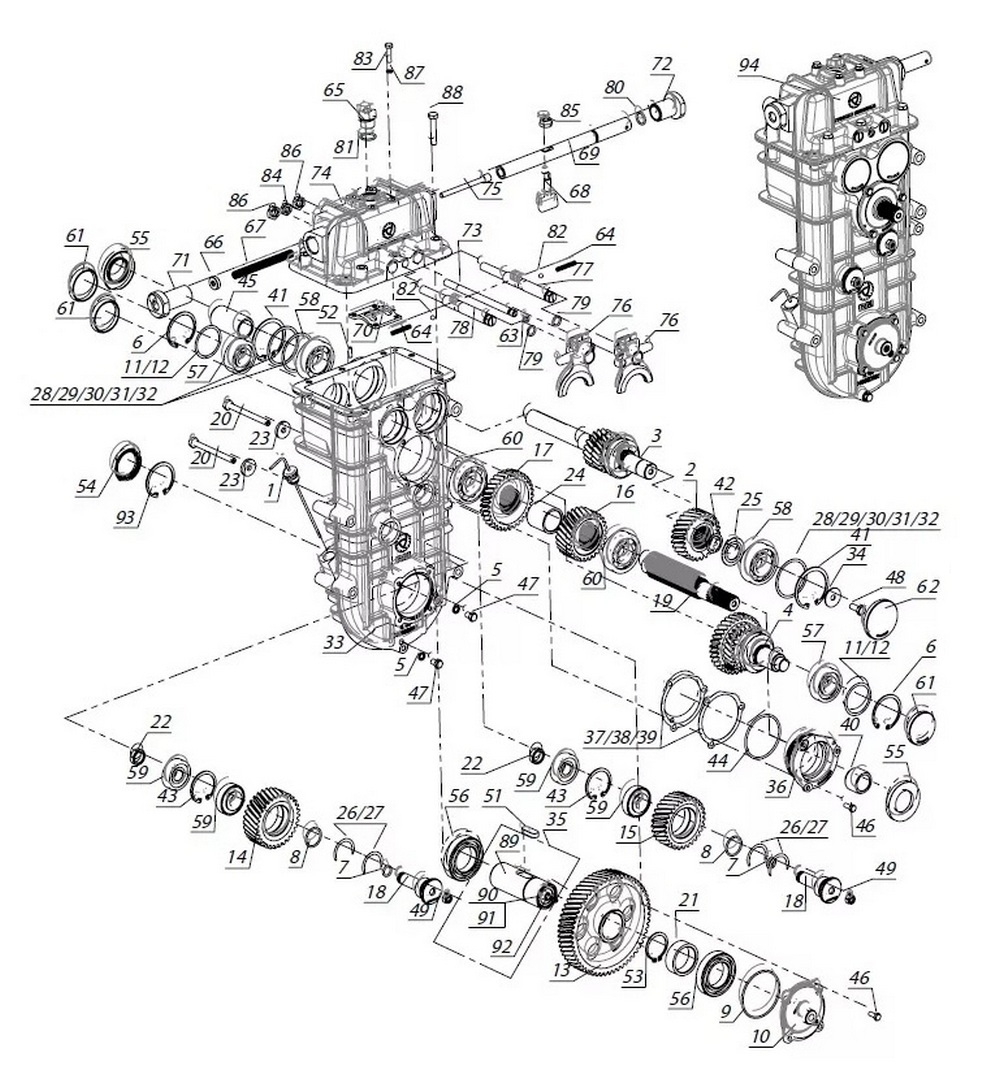 Коробка передач C40603150