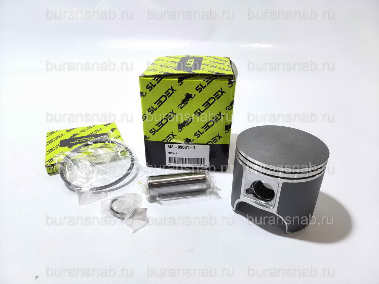 Поршень BRP 552F, Тайга 550 +0,25 (T-Moly) Sledex SM-09081-1Т